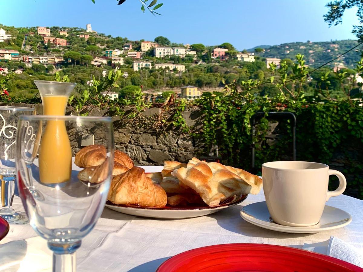 B&B Monte Di Portofino ซานตา มาร์เกอริตา ลีกูเร ภายนอก รูปภาพ